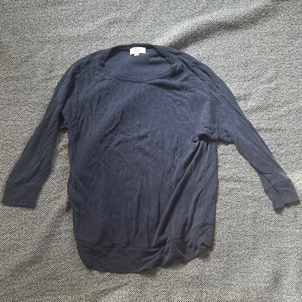 LOFT Midnight Blue Knit Top